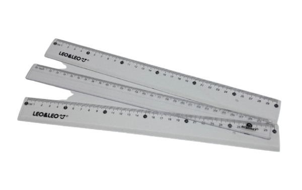 RÉGUA RETA 30CM